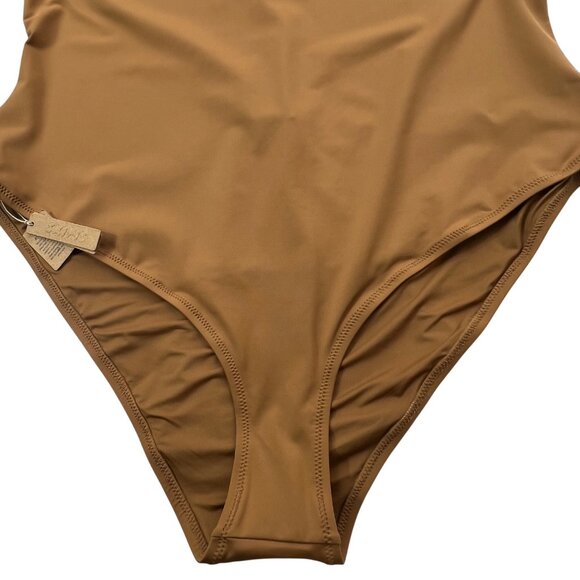 SKIMS Swim Sleeveless One Piece Almond 4X - Picture 6 of 14